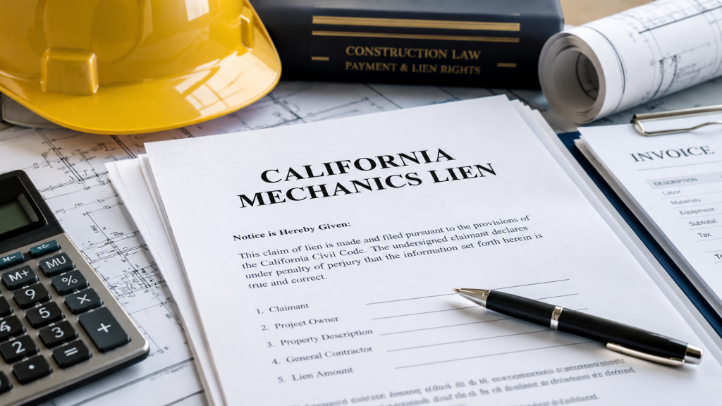 Papwerwork covers the basics of understanding mechanics liens in California.